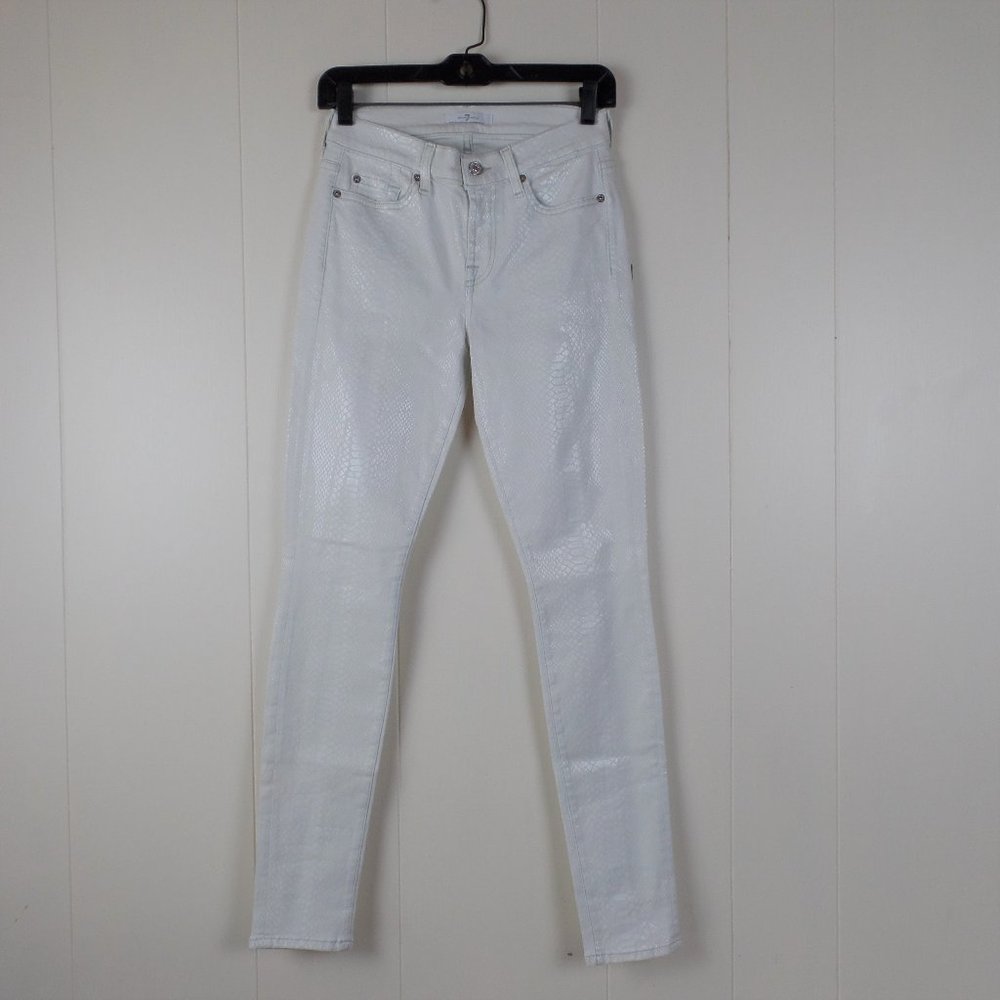 7 For All Mankind "Slim Illusion" Skinny Jeans 29